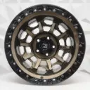 RIN 15X10 5-139.7 R1 SPORT QC1261 BRONZE + BLACK LIP ET-44 CB110