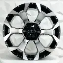 RIN 20X10 5-114.3/127 R1 SPORT 6011 BLACK MACHINE FACE ET0 CB83.6