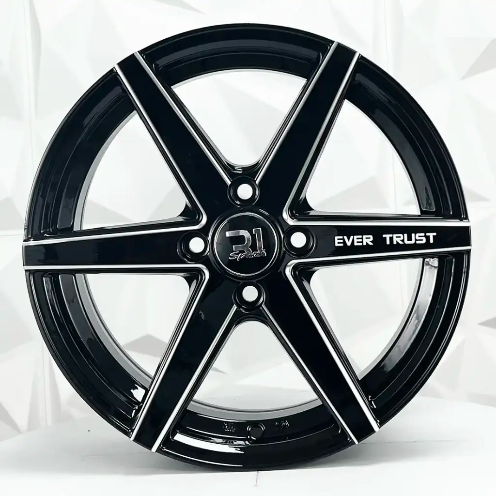 RIN 15X7 4-100 R1 SPORT DX547 BLACK MILLING ET35 CB73.1