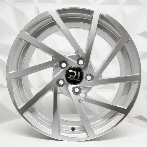 [151603] RIN 15X6.5 4-100 R1 SPORT DX345 SILVER MACHINE FACE ET30 CB73.1